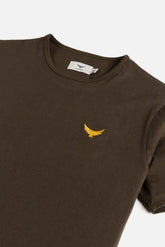 Gold Eagle Cotton T Shirt - Army Green